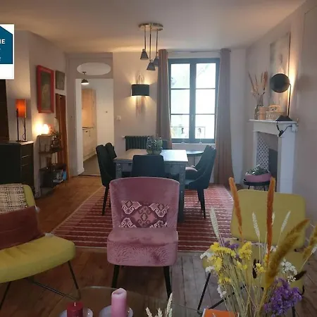 بيت للعطل Saintval4you Maison De Charme Au Centre Avec Jardin, P 1 Voiture Gratuit سانت فاليري سور سوم